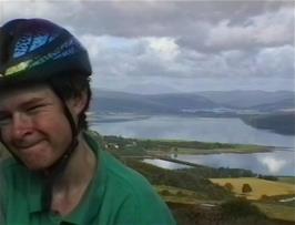 Matt Pryer at Struie Hill Viewpoint, Cadha Mor